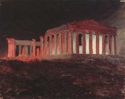 Frederic E.Church Parthenon,Athens,from the Northwest Sweden oil painting artist